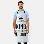 Personalisiert Kitchen King Schürze (Getragen)