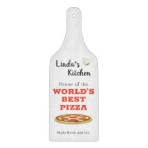 Personalisiert Kitchen "World's Best Pizza"