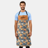 Personalisiert Kitchenette Schürze Pumpkins (Getragen)