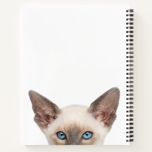 Personalisiert Kitten Notizblock (Rückseite)