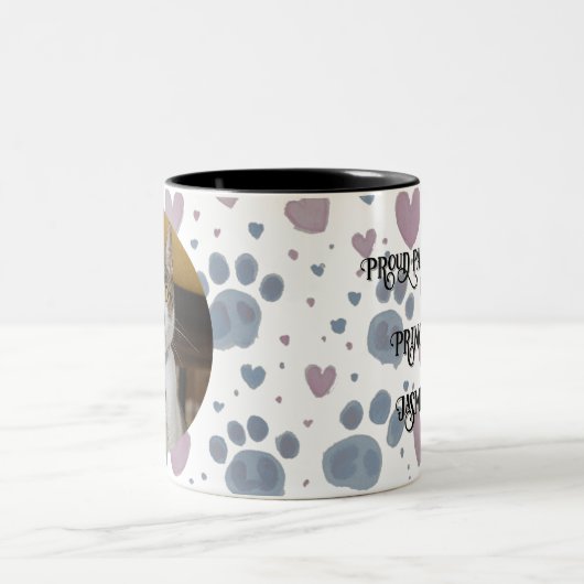 Personalisiert Kitty Cat Tasse (Mittel)