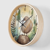 Personalisiert Kiwi Clock Uhr (Winkel)