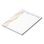 Personalisiert Klarinette Musikergeschenk Notizblock (Rotiert)