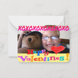 Personalisiert-Klasse-Valentinstag Mitteilungskarte