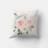 Personalisiert Koala Floral Kissen (Rückseite)