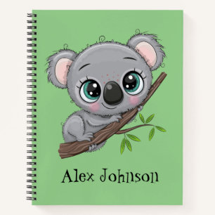 Personalisiert Koala Notizblock
