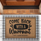 Personalisiert kommen Sie mit einer Karierten Gara Fußmatte