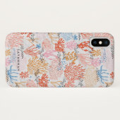 Personalisiert | Korallenriff Case-Mate iPhone Hülle (Rückseite (Horizontal))