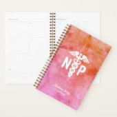 Personalisiert-Krankenpfleger-Trainer Rosa Orange Planer (Anzeige)