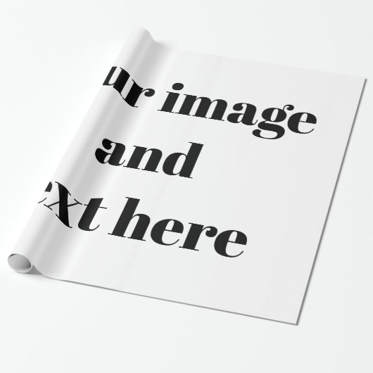 Personalisiert kundenspezifisch geschenkpapier (Ungerollt)