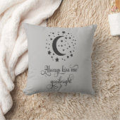 Personalisiert Küss mir immer gute Hochzeit Kissen (Decke)