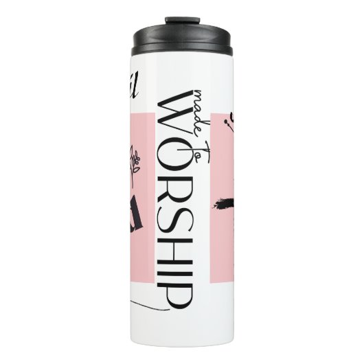 Personalisiert l Christlich l God l Scripture, Thermosbecher (Vorderseite)