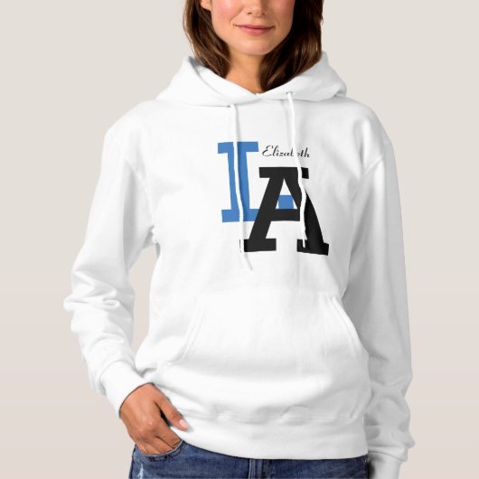 PERSONALISIERT LA HOODIE (Vorderseite)