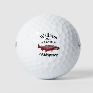 Personalisiert Lachs Whisperer Fisherman Golfball