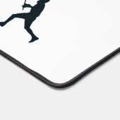 Personalisiert Lacrosse Schreibtischunterlage (Ecke)