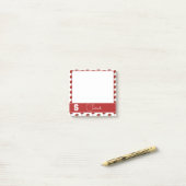 Personalisiert Ladybug Themed Post-it Klebezettel (Auf Schreibtisch)