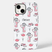 Personalisiert Ladys Golfer Case-Mate iPhone Case (Rückseite)