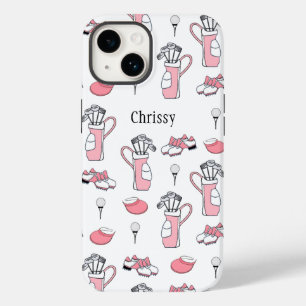 Personalisiert Ladys Golfer Case-Mate iPhone Case