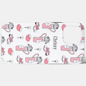 Personalisiert Ladys Golfer Case-Mate iPhone Hülle (Rückseite (Horizontal))