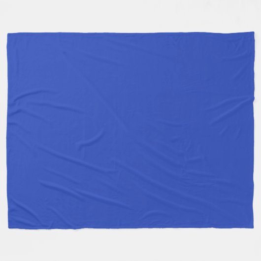 Personalisiert Large 60" x 80" Denim blue Fleece (Vorderseite (Horizontal))