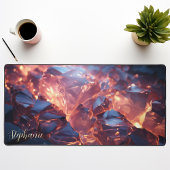 Personalisiert Lava Rock Schreibtischunterlage