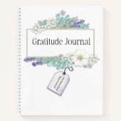 Personalisiert Lavendel Notizblock (Vorderseite)