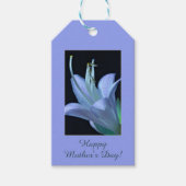 Personalisiert Lavender Hosta Blume, Muttertag Geschenkanhänger (Vorderseite)