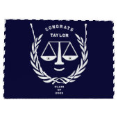 Personalisiert Law School Abschluss Große Geschenk Geschenktüte (Rückseite)