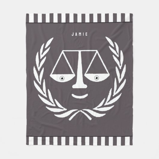 Personalisiert Lawyer Fleece Blanket (Vorderseite)