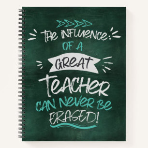 Personalisiert-Lehrer-Wertschätzung - SpiralNotebo Notizblock