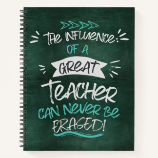 Personalisiert-Lehrer-Wertschätzung - SpiralNotebo Notizblock