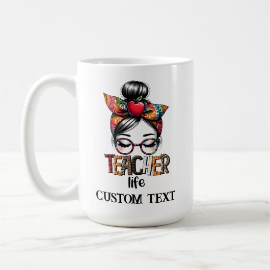 PERSONALISIERT LEHRERTASSE KAFFEETASSE (Links)