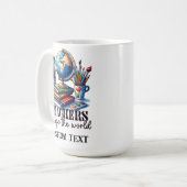 PERSONALISIERT LEHRERTASSE KAFFEETASSE (Vorderseite Links)