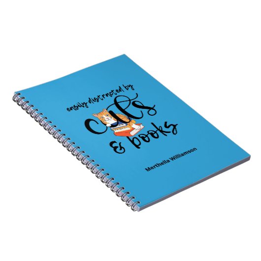 Personalisiert, LEICHT ABGETRENNT DURCH KATZEN UND Notizblock (Rechte Seite)