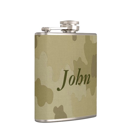 Personalisiert leichter Camouflask Flachmann (Rechts)