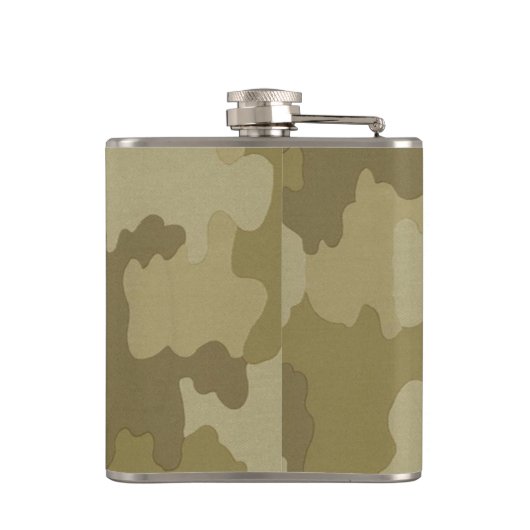 Personalisiert leichter Camouflask Flachmann (Rückseite)