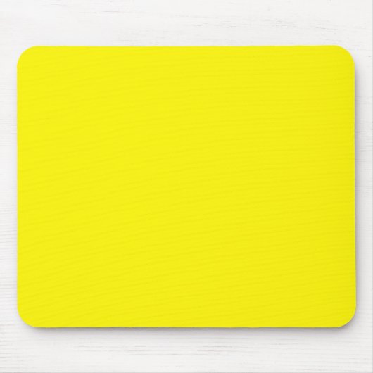 Personalisiert Lemon Gelber Single farbig Mousepad (Vorne)