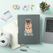 Personalisiert Leonberger Sticker (iPad Hülle)