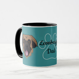 Personalisiert Leonberger Vater/Mama Tasse