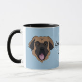 Personalisiert Leonberger Vater/Mama Tasse (Links)