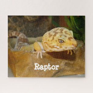 Personalisiert Leopard Gecko Lizard Puzzle