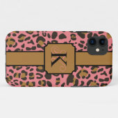 Personalisiert Leopard Jaguar Animal Print Muster Case-Mate iPhone Hülle (Rückseite (Horizontal))