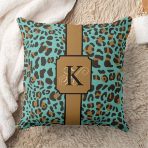 Personalisiert Leopard Jaguar Animal Print Muster Kissen
