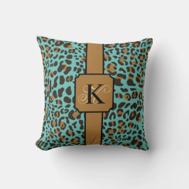 Personalisiert Leopard Jaguar Animal Print Muster Kissen