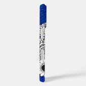 Personalisiert Letter M Eleganter Glitzer Case-Mate iPhone Hülle (Rückseite / Rechts)