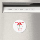 Personalisiert libanesischer Kuss Ich bin Saab Magnet (In Situ (Geschirrspüler))