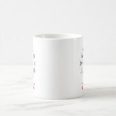 Personalisiert Libra Zodiac Geburtstagsgeschenk Kaffeetasse (Mittel)