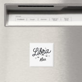 Personalisiert Libra Zodiac Signa Art Magnet (In Situ (Geschirrspüler))