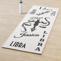 Personalisiert Libra Zodiac Yoga Mat