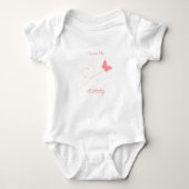 Personalisiert Liebe meines Vaters Baby Strampler (Vorderseite)